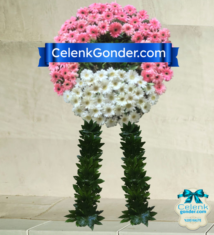 Penbe Beyaz Cenaze Çelengi